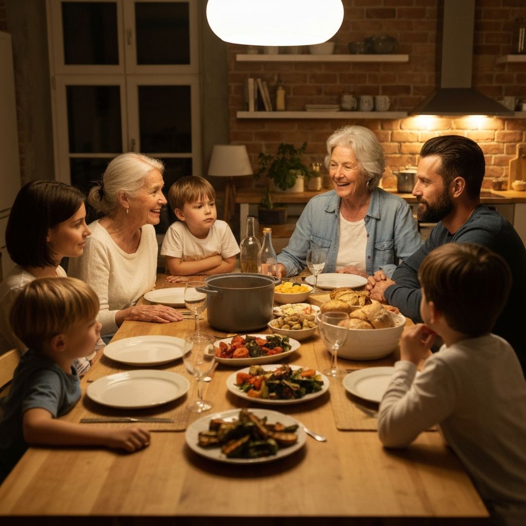 Семейна маса - хранене с близки хора